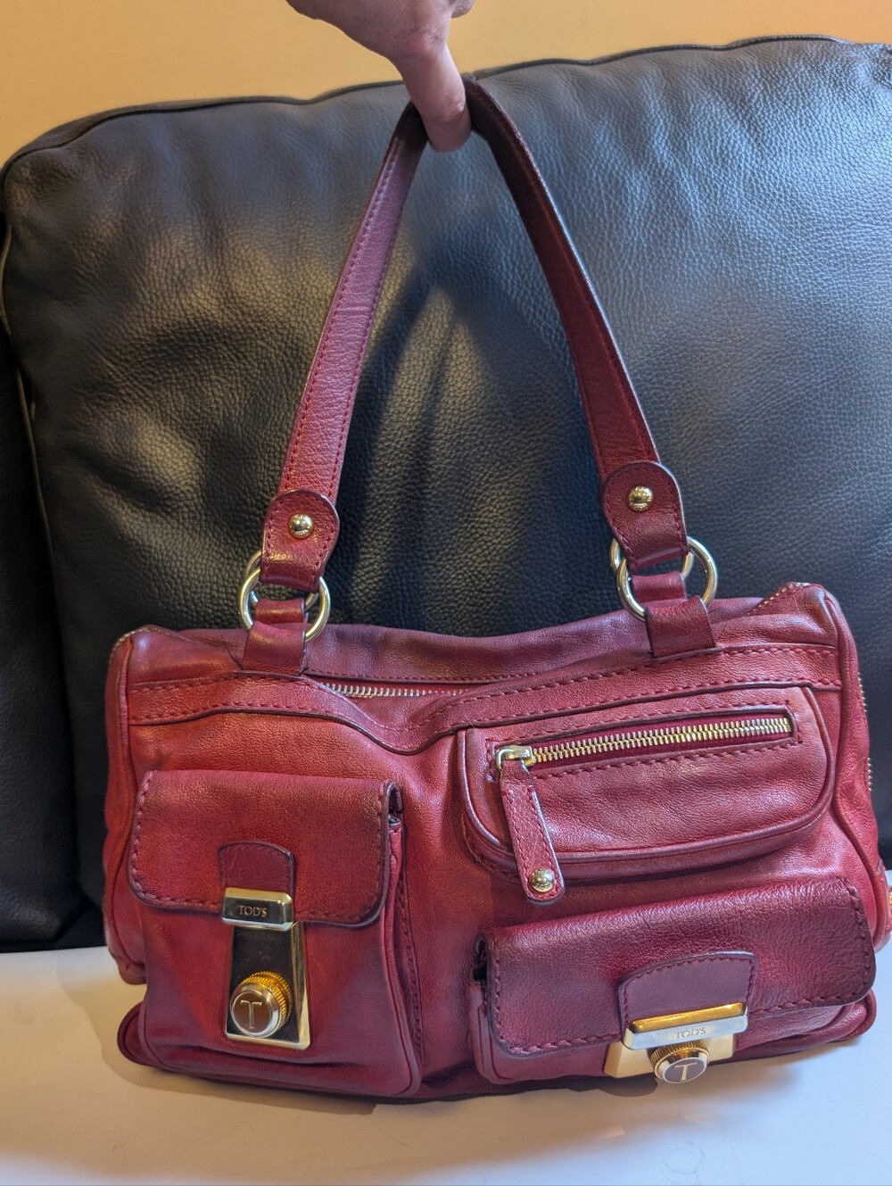 Tod's VintageTook multi-pocket handbag in GUC